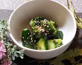 きゅうりのり和えゴマ風味作り方3写真