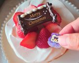 華やかクリスマスネイキッドケーキ♪作り方10写真