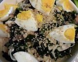 イワシ缶でワカメと豆腐サラダ作り方4写真