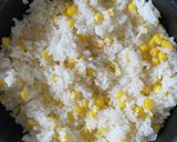 我が家のとうもろこしご飯作り方10写真