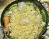 ズッキーニとシャウエッセンの冷しラーメン作り方6写真