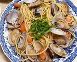 あさり＊大葉＊トマトの和風パスタ♪作り方7写真