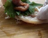 鶏のささみの梅しそロール作り方1写真
