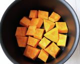 ほくほく甘い☆かぼちゃの煮物作り方1写真
