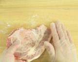 極旨‼トンテキの玉ねぎソースかけ作り方1写真