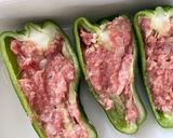 種とらない簡単レシピ!ピーマンの肉詰め作り方3写真
