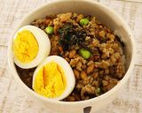 美味しすぎる‼スタミナ納豆丼作り方5写真