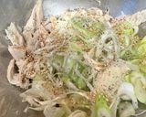 鶏ささみの葱まみれ作り方7写真