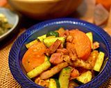 【簡単】夏野菜のスパイシー炒め作り方6写真
