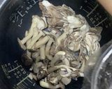 炊飯器できのこクリームペンネ作り方1写真