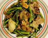 豚肉と空芯菜のキムチ炒め★作り方6写真