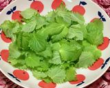自家製大葉ドレッシングの豆腐サラダ作り方1写真