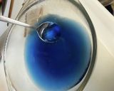 バタフライピーのアイスクリームゼリー作り方11写真