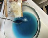 バタフライピーのアイスクリームゼリー作り方10写真