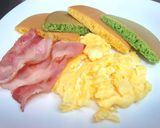 FPで簡単!カラフル野菜ホットケーキ作り方6写真