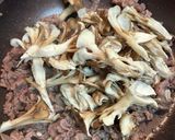 牛肉と舞茸の甘辛炒め作り方4写真