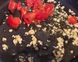 オオズワイガニのトマト豆乳クリームパスタ作り方6写真