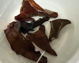 エリンギとナス入り辛々揚げない酢豚作り方1写真