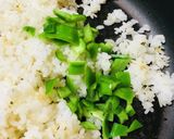 野菜炒飯●ピーマンの玉子ピラフ作り方2写真