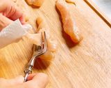 トマトと蒸し鶏の和風マリネ作り方1写真