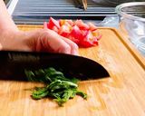 トマトと蒸し鶏の和風マリネ作り方5写真