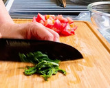 トマトと蒸し鶏の和風マリネ作り方5写真