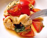 トマトと蒸し鶏の和風マリネ作り方9写真