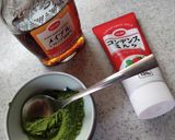 抹茶ミルク氷作り方1写真