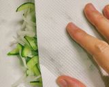 韓国風・鰹のハラモと野菜のピリ辛和え作り方9写真