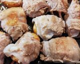 タコ焼きの豚バラ肉巻き作り方4写真