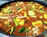 豚カシラの夏野菜カレー作り方28写真