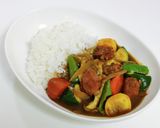 豚カシラの夏野菜カレー作り方29写真