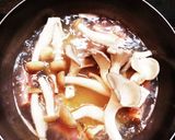 きのことベーコンのかんたん味噌汁パスタ作り方4写真