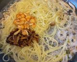 和風きのこパスタ★ 松茸の味お吸いもの作り方3写真