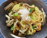和風きのこパスタ★ 松茸の味お吸いもの作り方4写真