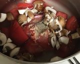 トマトとマッシュルームの卵スープ作り方3写真