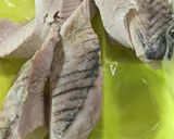 カツオと枝豆の梅ぽん酢和え作り方1写真