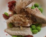 カツオと枝豆の梅ぽん酢和え作り方4写真