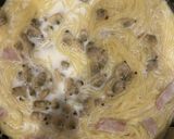 クラムチャウダー風♬あったかスープパスタ作り方5写真