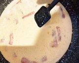 チーズ無し!カルボナーラ!作り方7写真