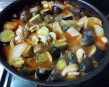 茄子の大量消費!!鶏肉と茄子のトマト煮作り方5写真