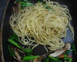 ブロッコリーの春塩焼きそば♪作り方3写真