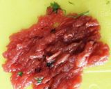 夫絶賛♪トースター5分★はんぺん梅チーズ作り方5写真
