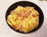 ワンパンカルボナーラ 簡単すぎ作り方6写真