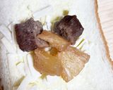 今朝の4w1hサンド「パイン×肉」作り方3写真