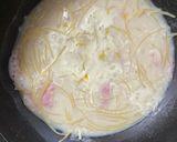 豆乳柚子ボナーラ作り方4写真