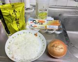 玉ねぎチャーハン!(^^)!作り方1写真