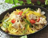 レンジで♪極旨♪アクアパッツァ風パスタ作り方11写真
