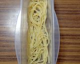 ヨウサマの減塩海苔佃煮の南高梅パスタ作り方1写真