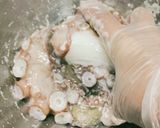 刺し身用・生タコのしゃぶしゃぶ作り方3写真